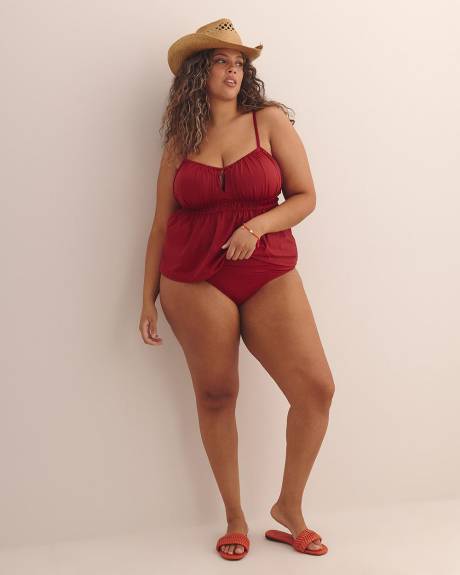 Tankini en satin style nuisette