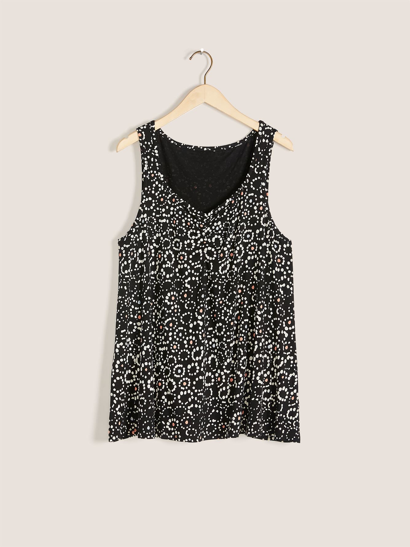 Printed Sweetheart-Neck Tank Top - In Every Story | Penningtons