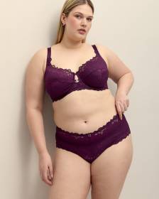 Two-Tone Lace Full Brief - Déesse Collection