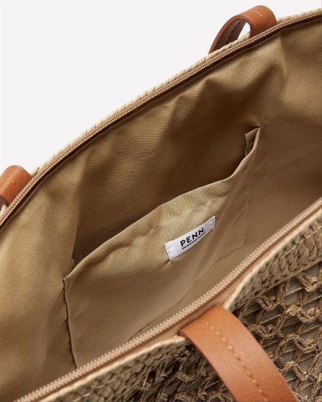 Straw Tote Bag