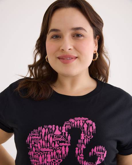 License T-Shirt with Barbie Print - PENN. Essentials