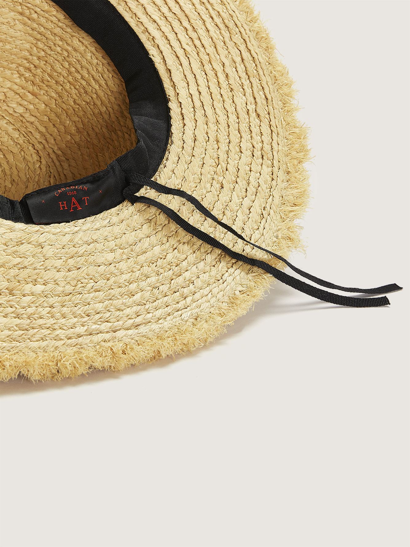 straw fedora hat canada