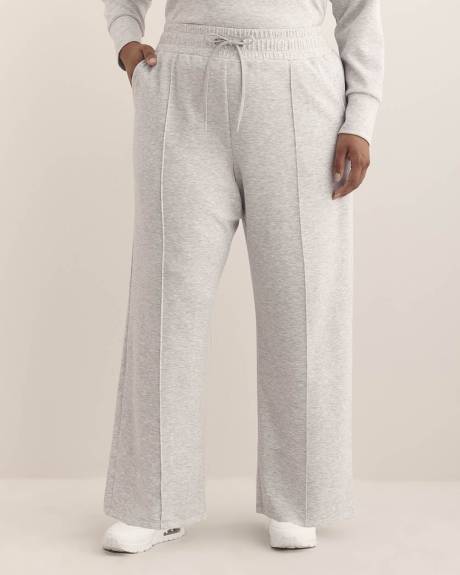 Pantalon en tricot léger à jambe large - Active Zone