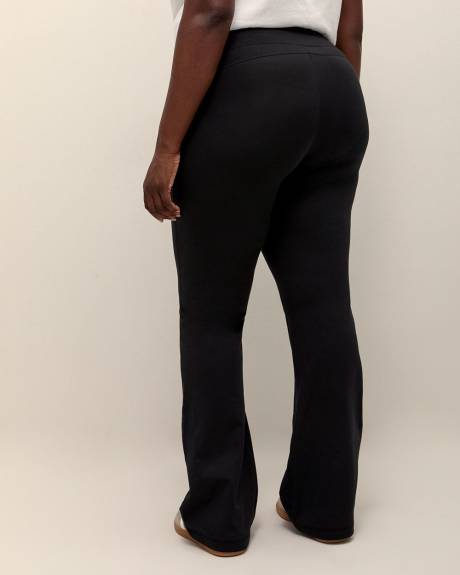Legging noir doux à jambe évasée - Champion