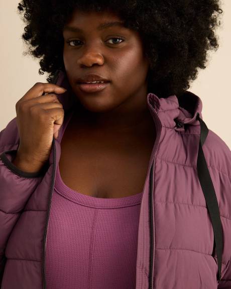 Packable Jacket with Removable Hood