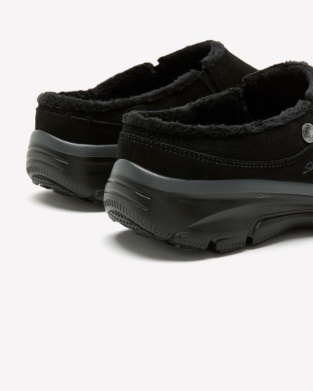 Black skechers mules 2025