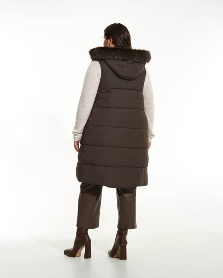 Veste matelassée aux genoux, tissu responsable - Addition Elle