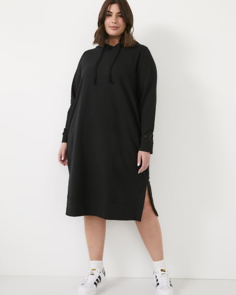 French Terry Hooded Dress - Active Zone