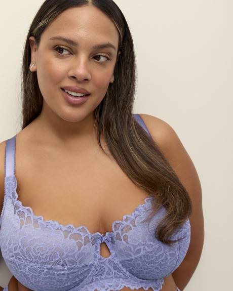 Femme Couture Lavender Lace Underwire Bra - Déesse Collection