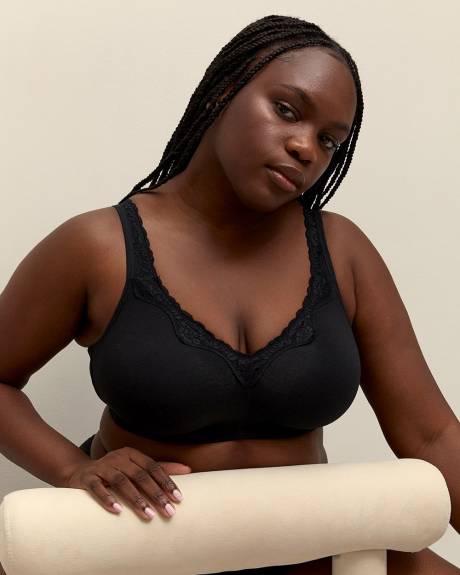 Cotton Soft Cup Wireless Bra - tiVOGLIO