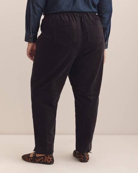 Corduroy Tapered-Leg Jogger Pant