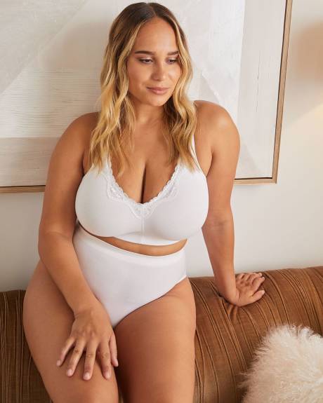 Soutien-gorge sans armatures avec dentelle - tiVOGLIO