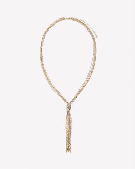 Long Knotted Necklace