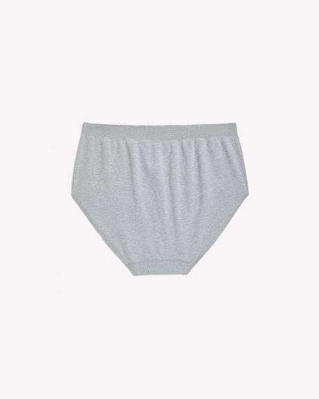 Seamless Heather Knit Brief - ti Voglio