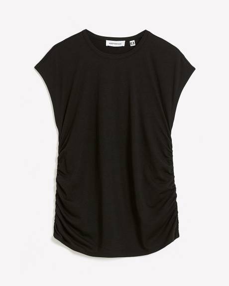 Tee with Side Ruching - Addition Elle - PENN. Essentials