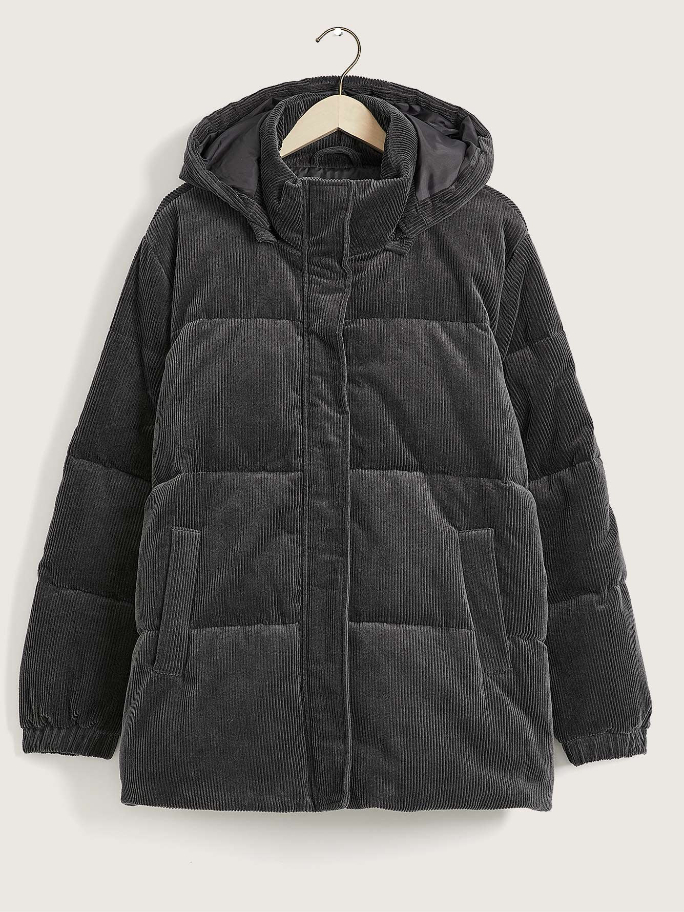 Corduroy puffer hotsell jacket primark
