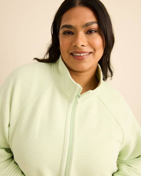 Half Zip Ottoman Pullover - Active Zone