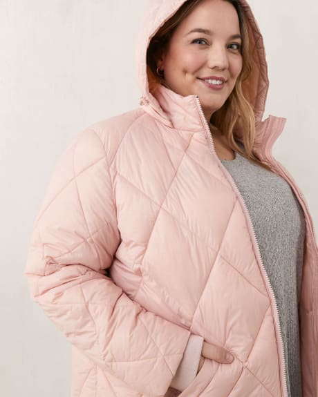 Manteau compressible avec capuchon amovible, tissu responsable - In Every Story