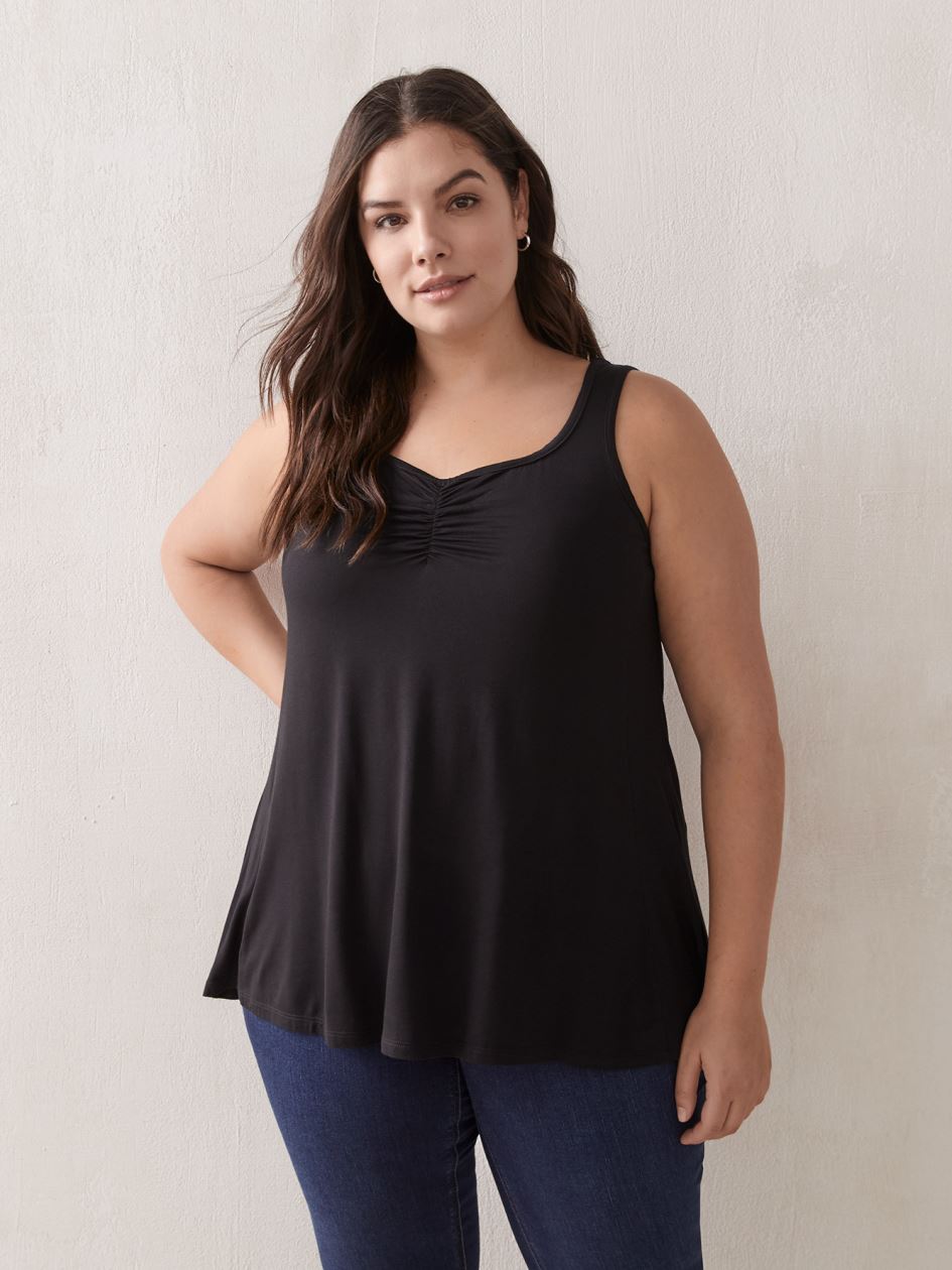 Sweetheart Tank Top, Solid - In Every Story