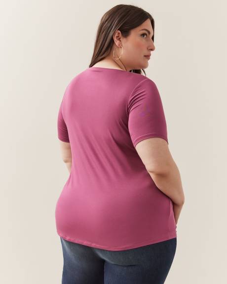 Modern-Fit Short-Sleeve V-Neck Tee