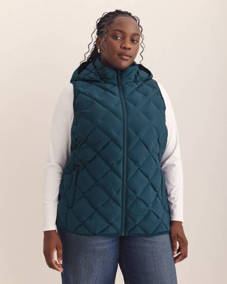 Veste matelassée compressible, tissu responsable - Active Zone