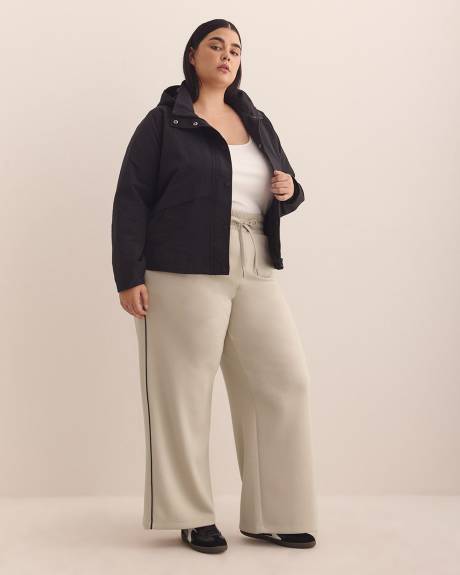 Wide-Leg Scuba Knit Pant - Active Zone