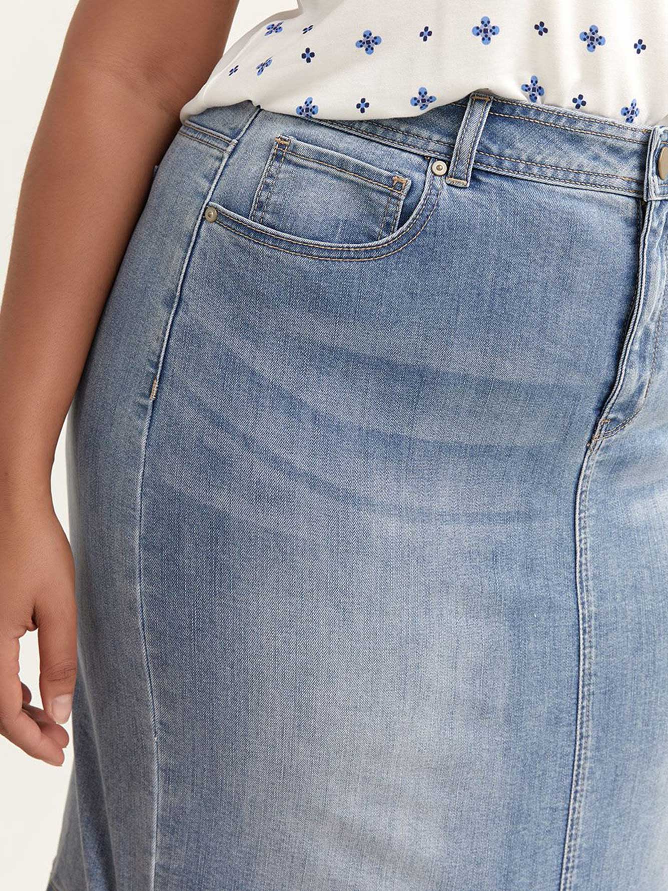 Blue Jean Skirt | Penningtons