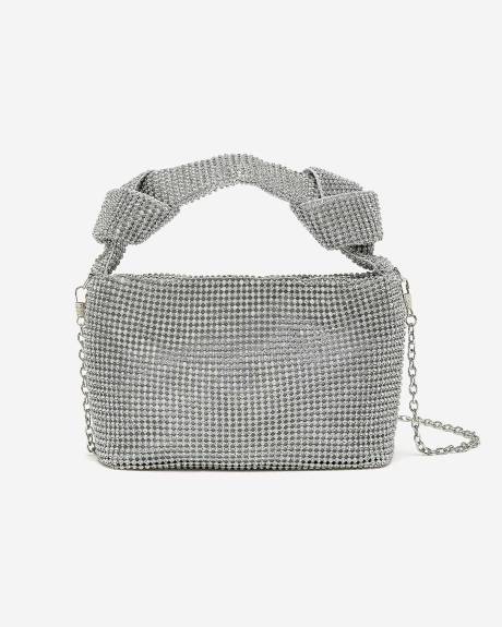 Dressy Rhinestone Handbag - Addition Elle