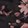 Pink Floral Black Ground