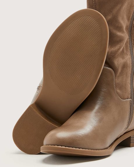 Extra Wide Width Over-The-Knee Microsuede Boots - Addition Elle