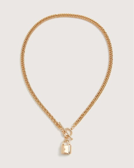 Collier long avec pendentif loquet - In Every Story