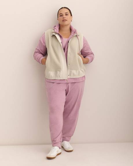 Sherpa Mock-Neck Vest - Active Zone Sherpa Mock-Neck Vest - Active Zone