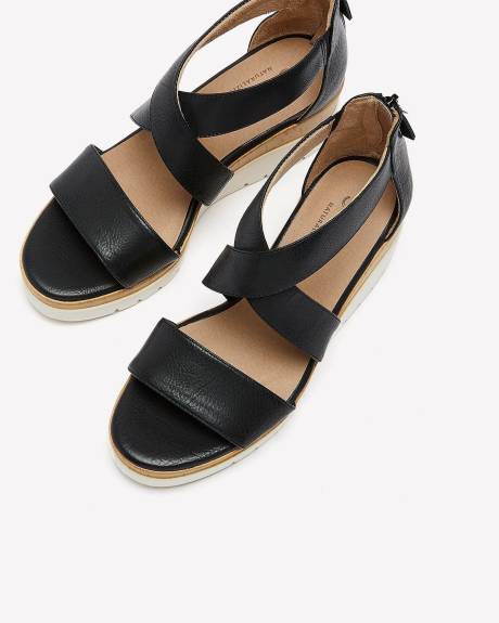 Wide Width, Goodtimes Slip-On Wedge Sandal - Naturalizer SOUL