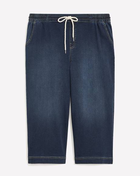 Jean écourté extensible à jambe large, tissu responsable - d/C Jeans