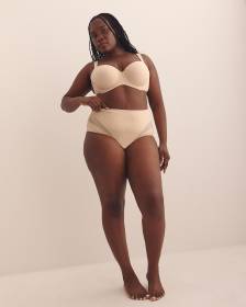 Light Control Microfibre Brief with Mesh Inserts - Déesse Collection