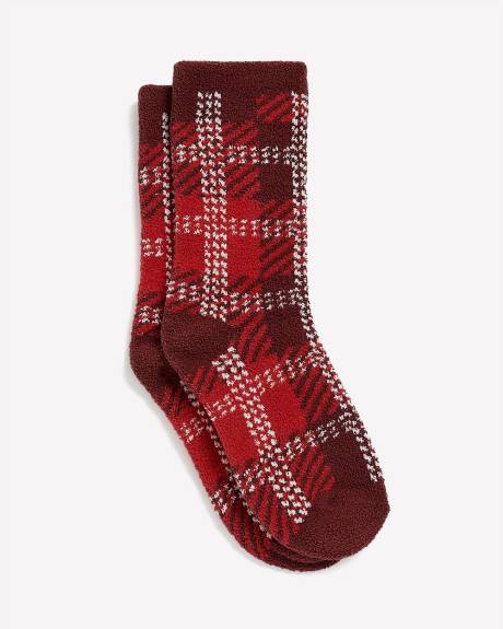Plaid Cozy Socks - ti Voglio