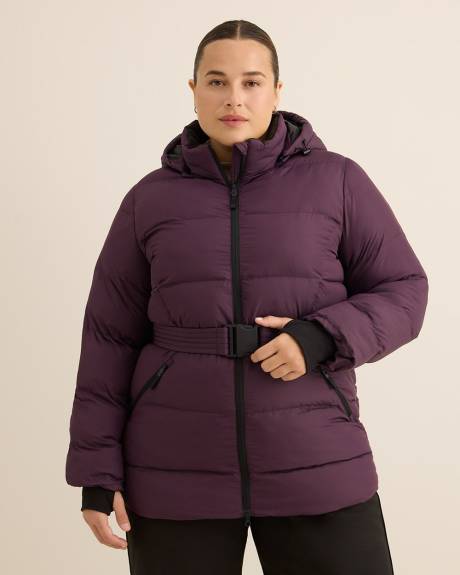 Responsible, Purple Belted Snow Jacket - Active Zone Responsible, Purple Belted Snow Jacket - Active Zone