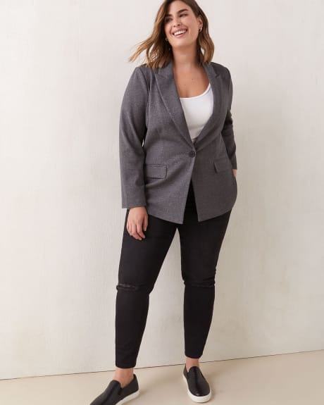Textured Knit Blazer - In Every Story