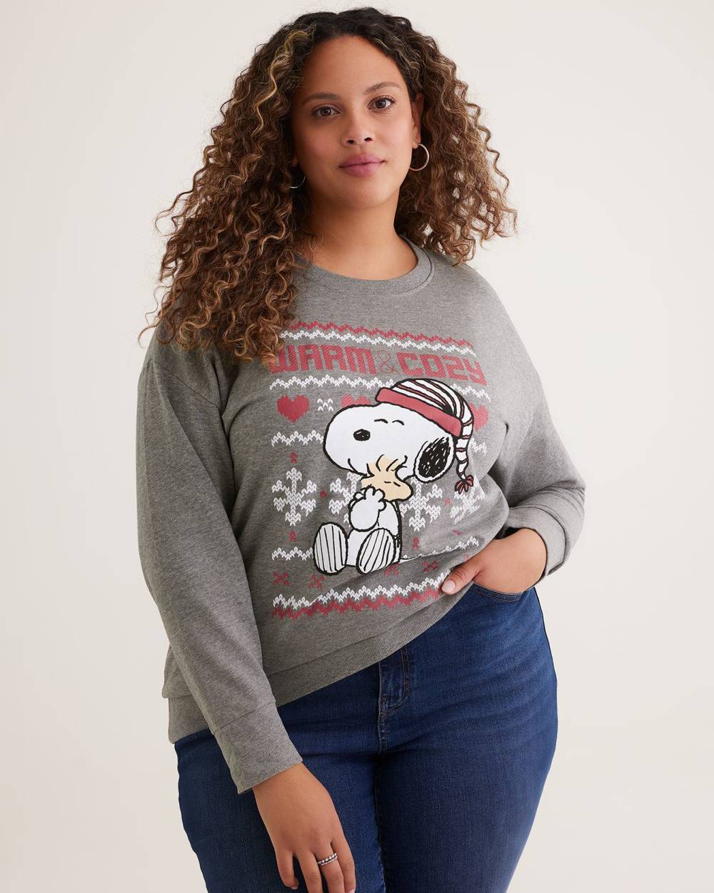 Grey christmas sweatshirt 2025