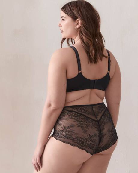 Unlined Lace Bra - Déesse Collection