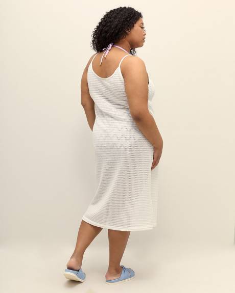 Swim Cover-Up Dress with Keyhole - Cover Me