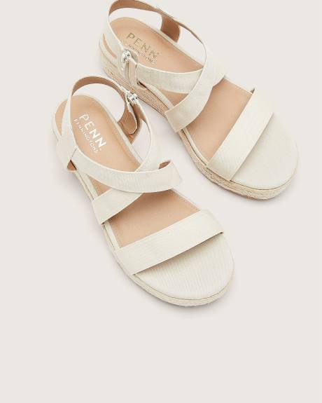 Extra Wide Width, Jute Espadrille Wedge Sandal