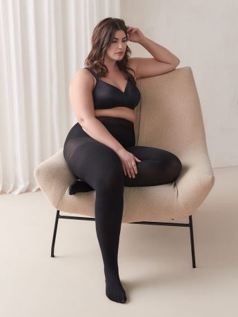 Basic 50D Control Top Tights - Addition Elle