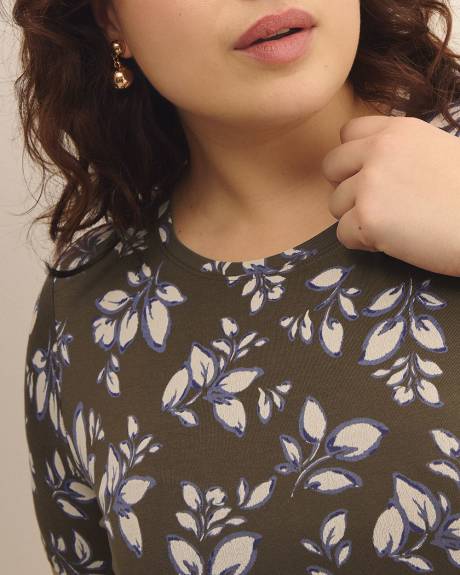 Printed Modern-Fit Tee - Addition Elle - PENN. Essentials