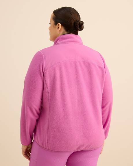 Polar Fleece Mock-Neck Jacket - Active Zone