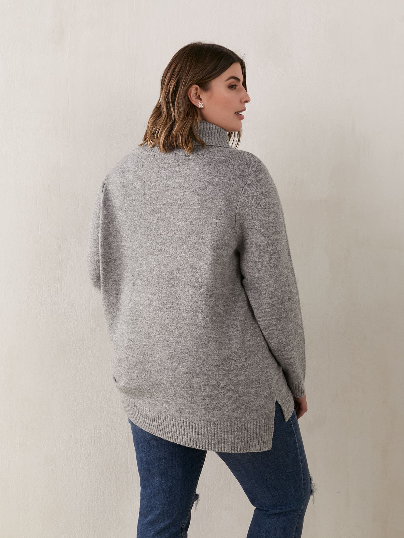 petite tunic sweater