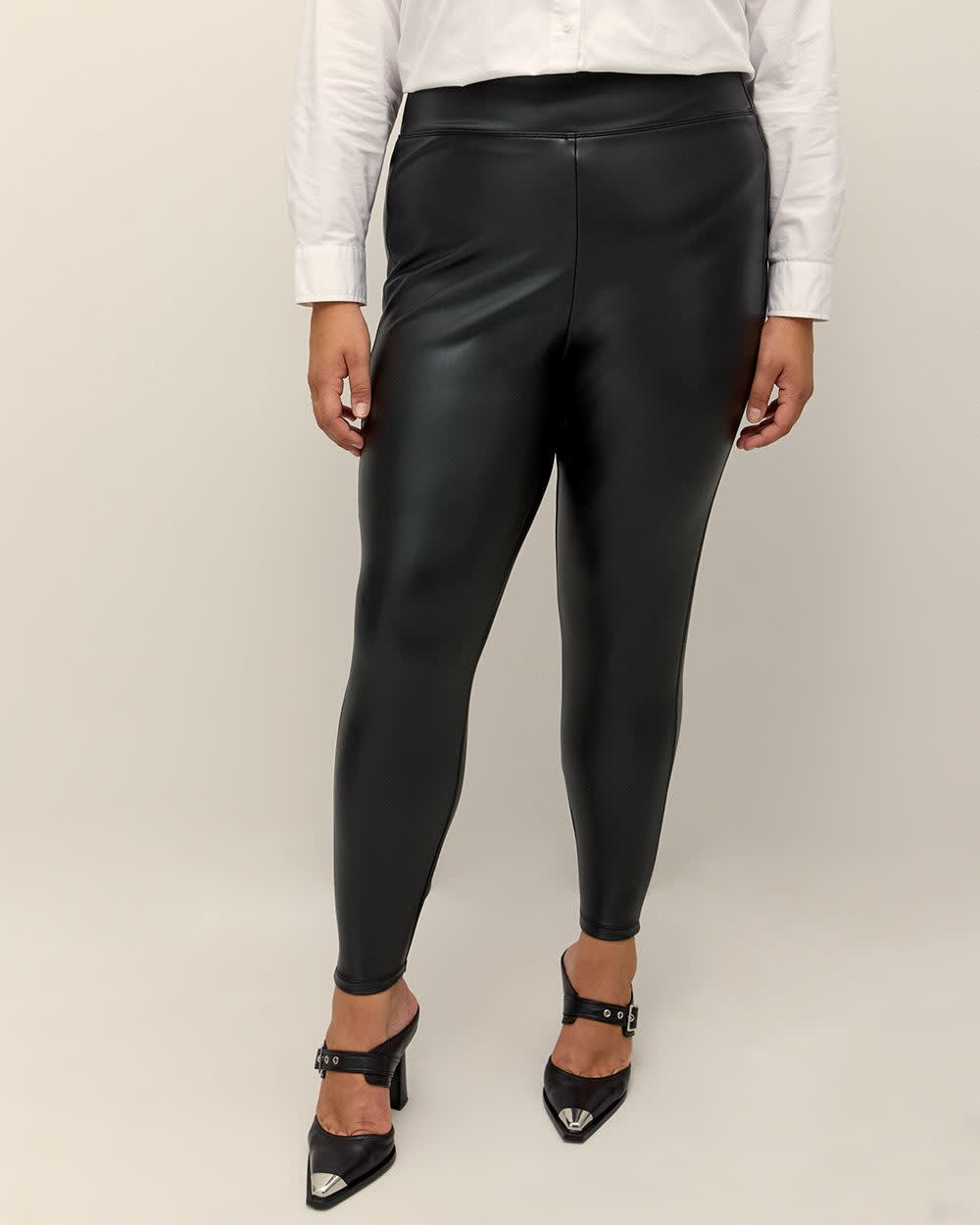 Legging tendance noir en faux cuir Essentiels PENN. Penningtons