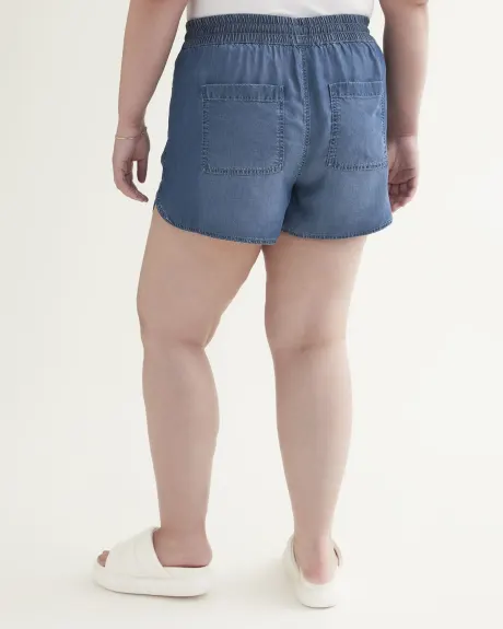 Responsible, 1948-Fit Tencel Pull-On Short - d/C JEANS