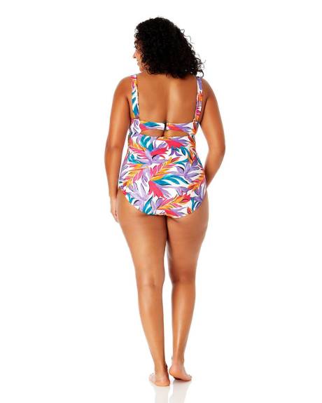 Underwire Tri One-Piece Bathing Suite - Anne Cole
