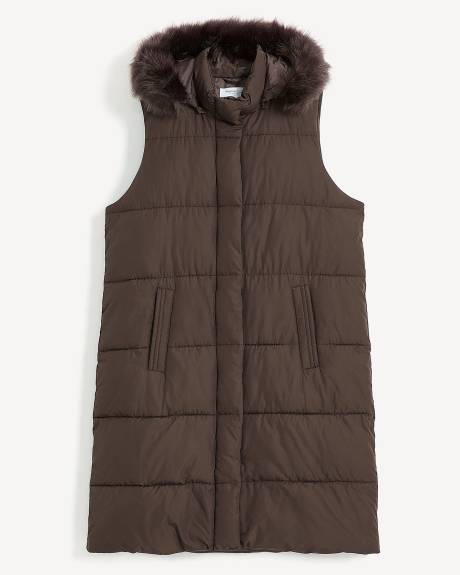 Veste matelassée aux genoux, tissu responsable - Addition Elle